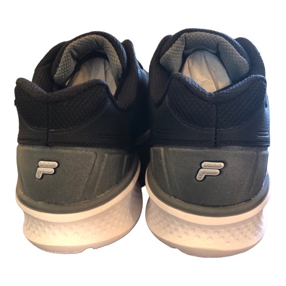 Fila Memory Primeforce 6 Men’s Running Shoes, 11W, Black & White - Picture 6 of 9